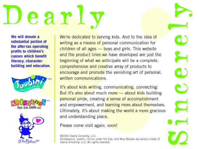 dearlysincerely.com
